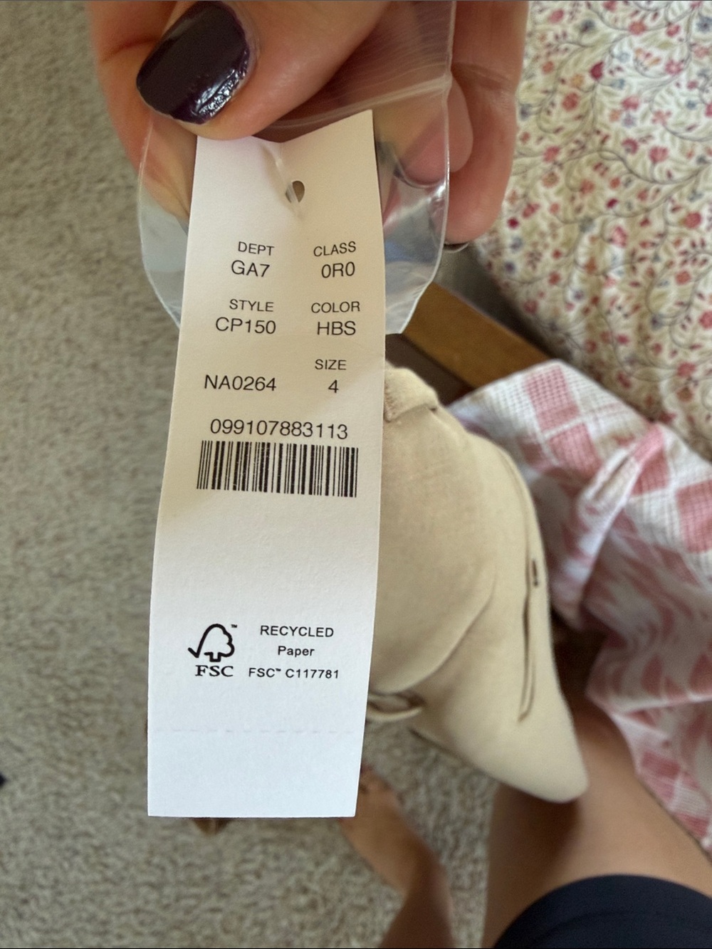 NWT J.Crew Carolina Pant in Four-Season Stretch Size 4, Heather Burnished Saddle - Picture 6 of 8